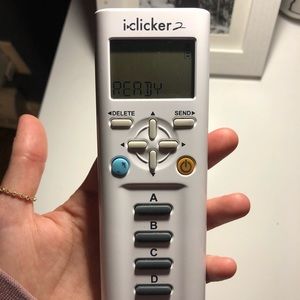 iclicker 2 with fully charged batteries